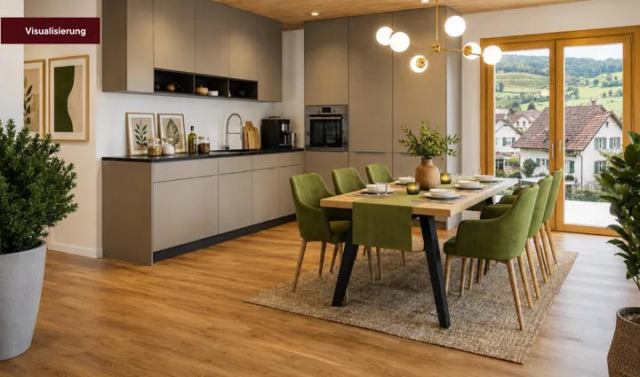 Wohnung Ahorn, Visualisierung