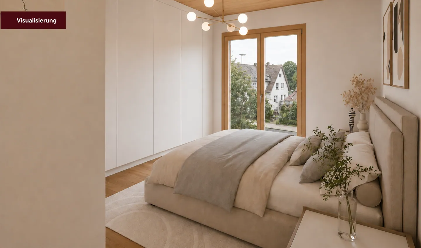Schlafzimmer, Visualisierung