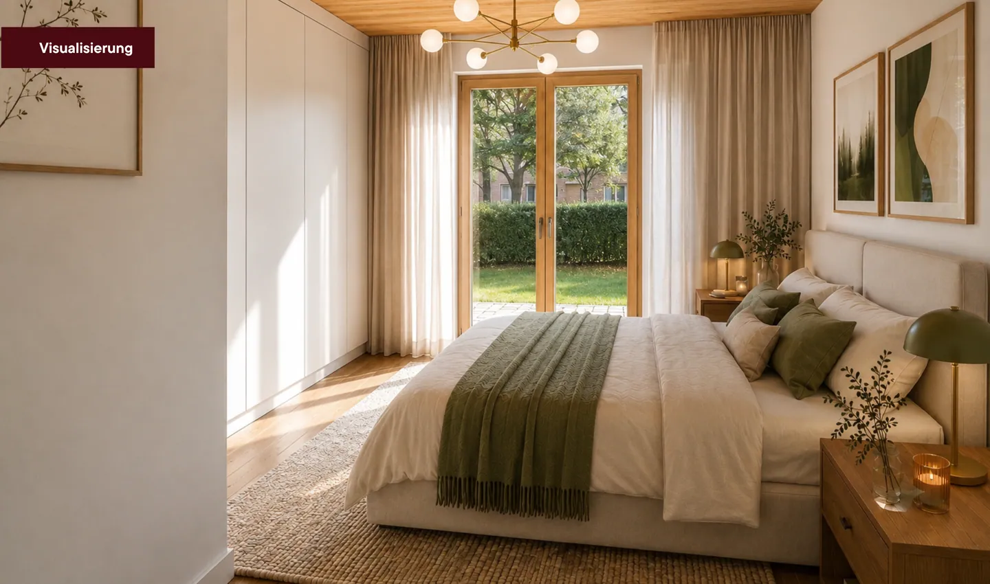 Schlafzimmer, Visualisierung
